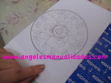 Molde patrón para cd