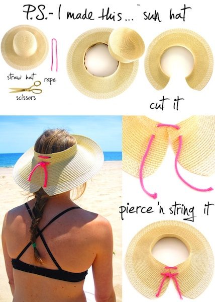 sombrero-playa Sombrero para la playa sol