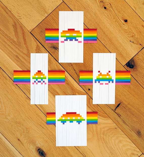 Manualidades para niños: Diseños tejidos con papel Manualidades para niños: Diseños tejidos con papel